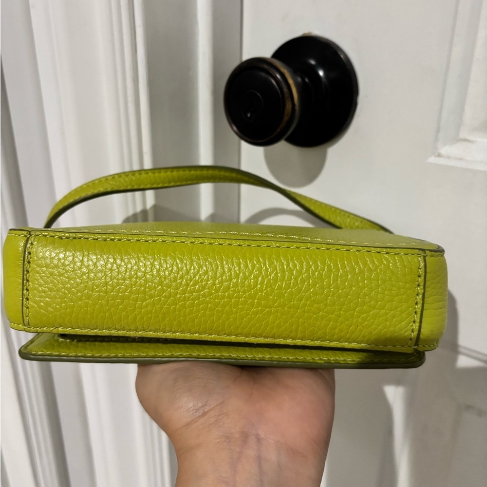 Marc Jacobs Groove Leather Mini Lime Bag - Picture 5 of 10